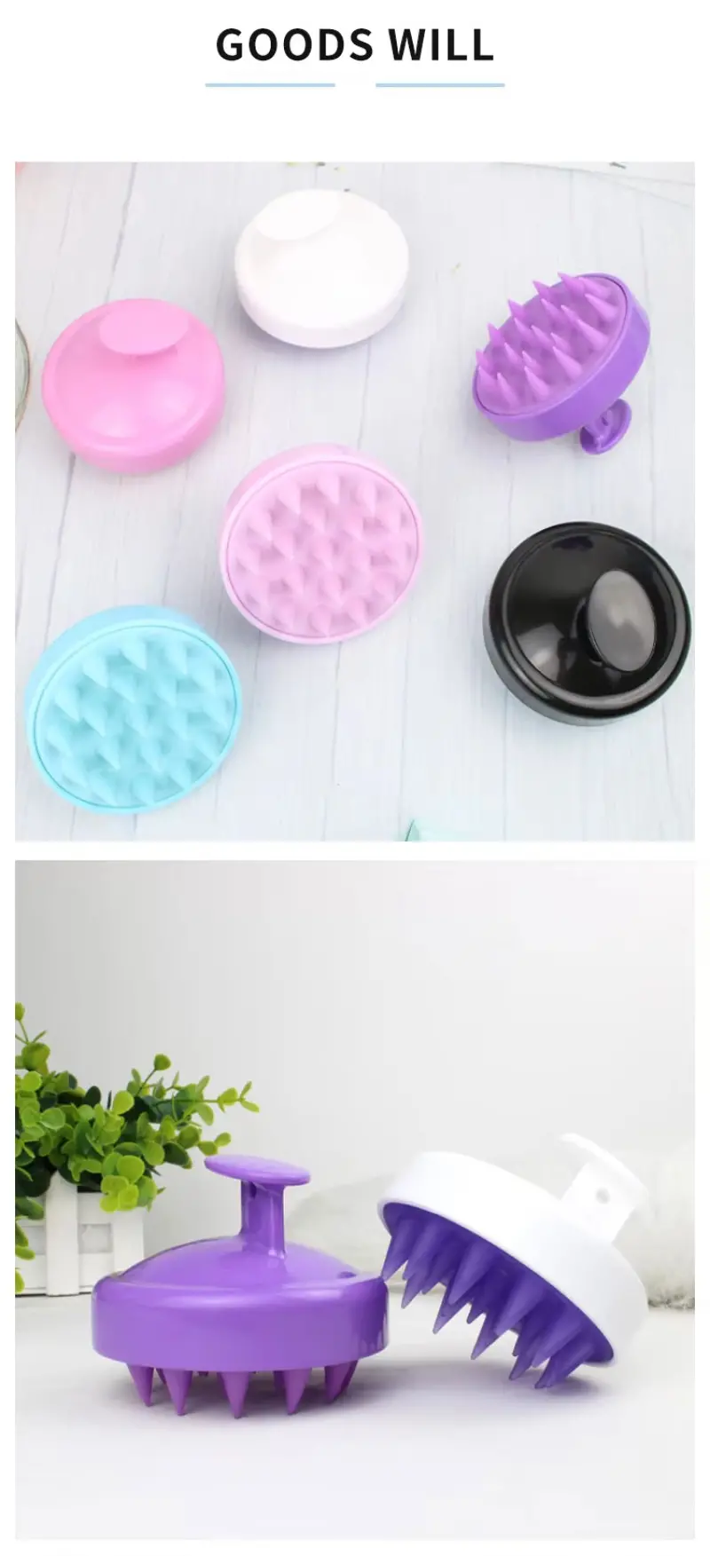 Hair Scalp Massage Shampoo Brush (9)