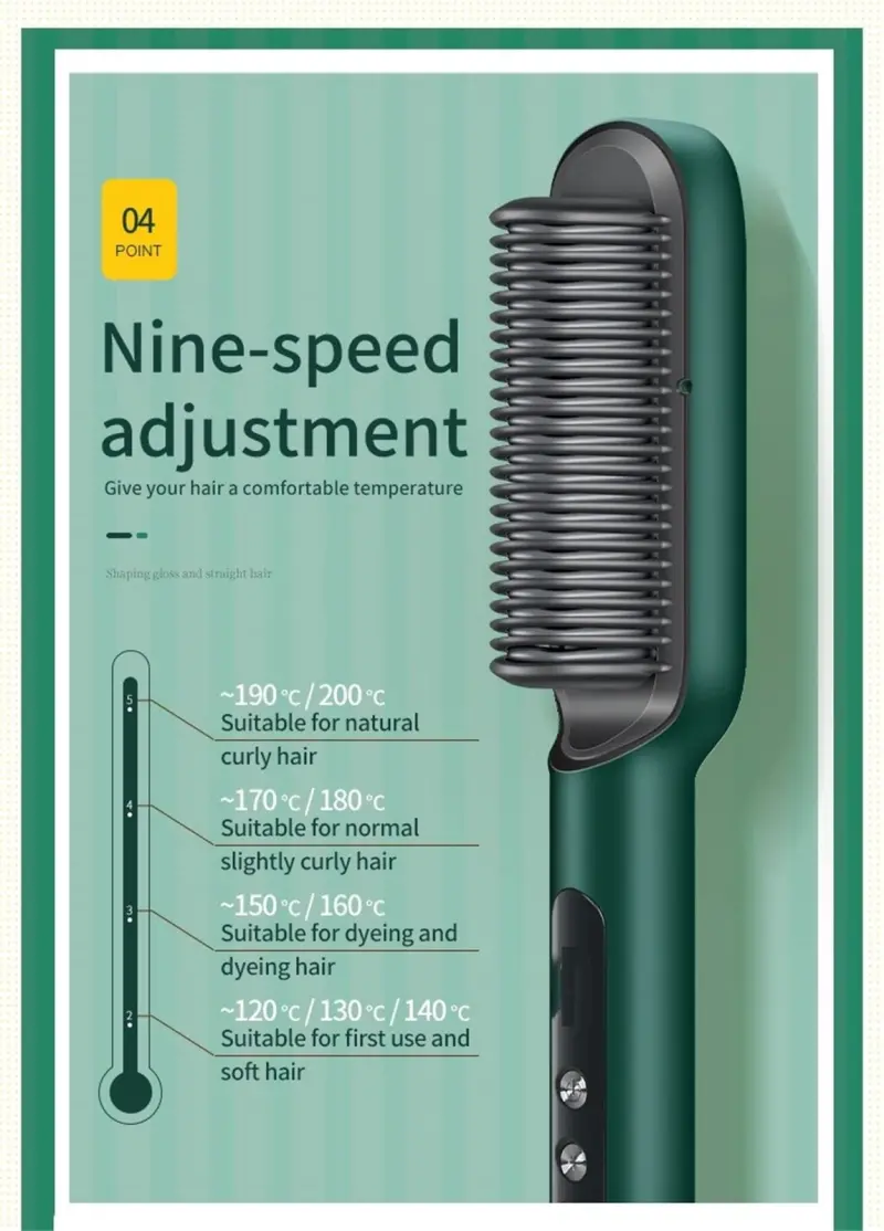 Ionic Hair Straightening Brush (5)