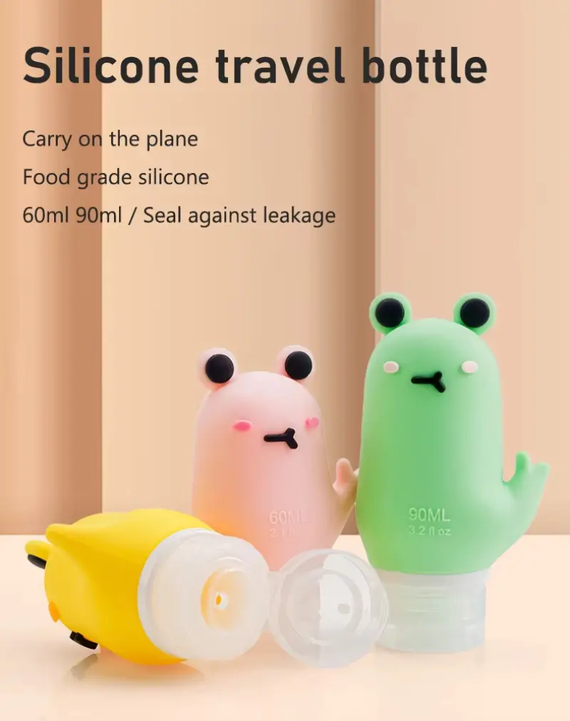 Leakproof Silicone Travel Bottle (1)