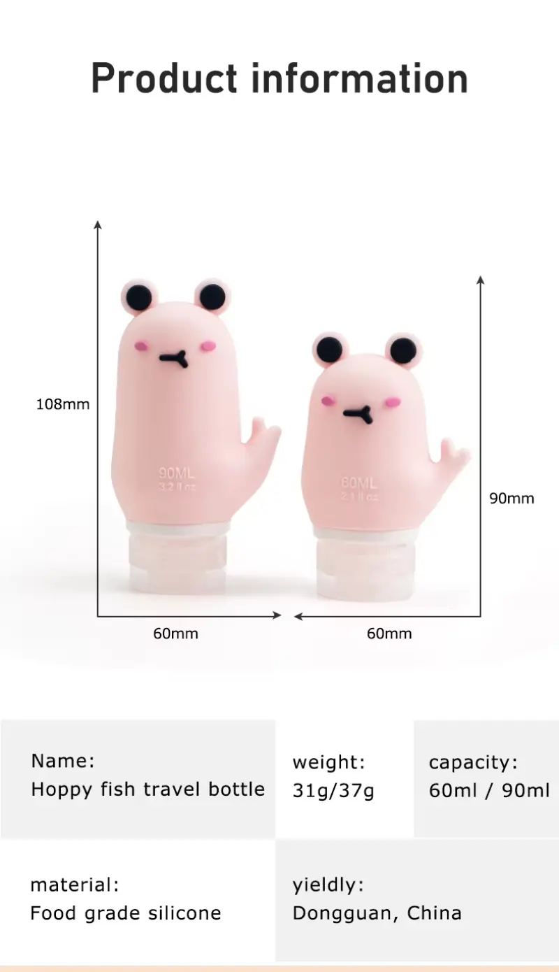 Leakproof Silicone Travel Bottle (2)