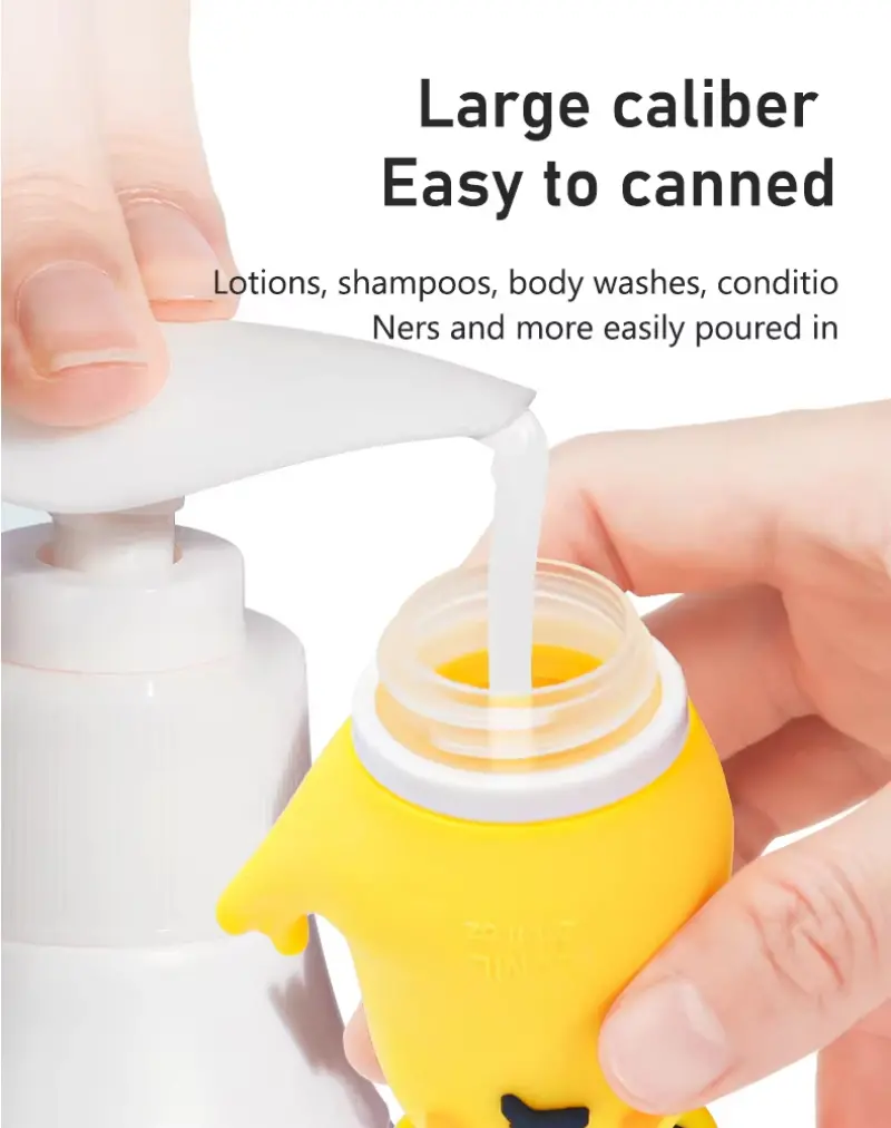 Leakproof Silicone Travel Bottle (4)