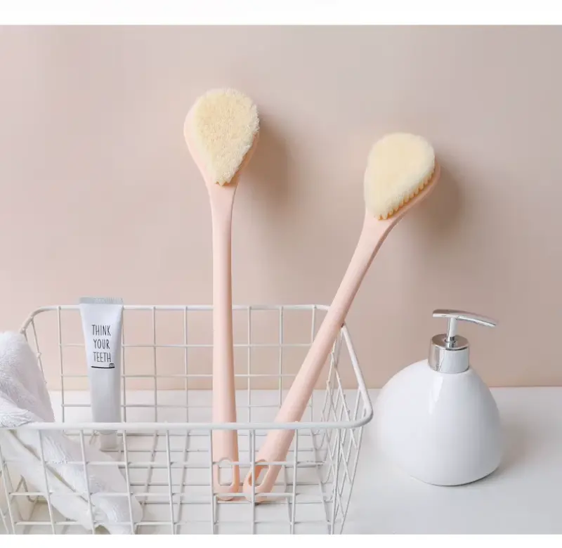 Long Handle Soft Back Bath Brush（10）