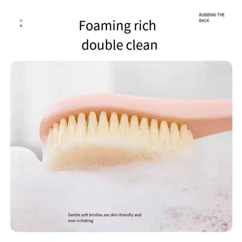 Long Handle Soft Back Bath Brush（5）