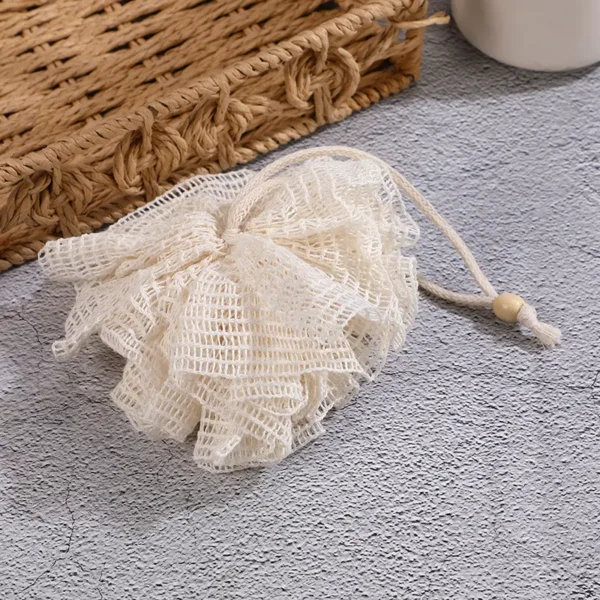 Natural Ramie Shower Pouf（4）