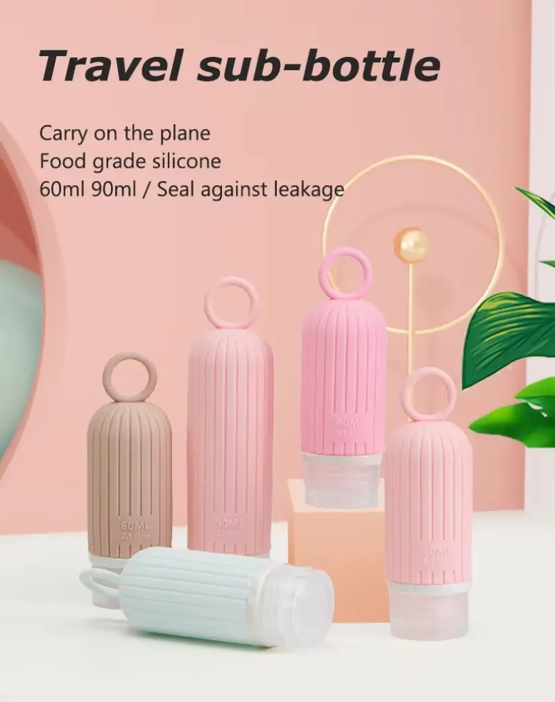 Silicone Squeezable Travel Bottle (1)