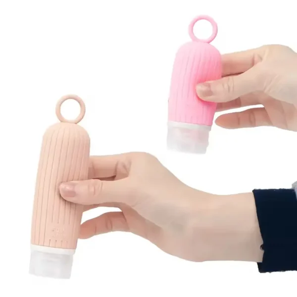 Silicone Squeezable Travel Bottle (2)