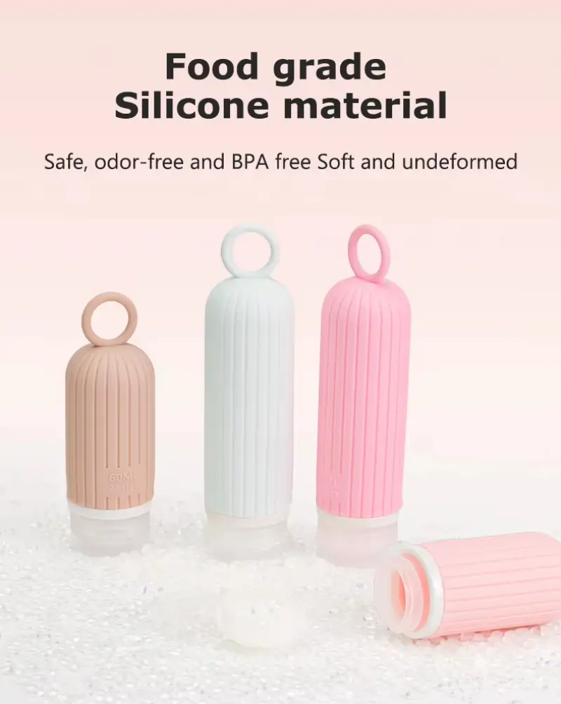 Silicone Squeezable Travel Bottle (3)