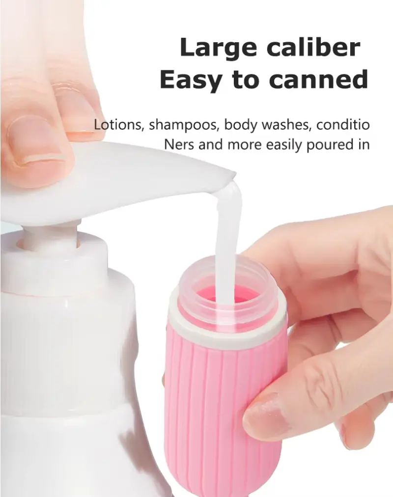 Silicone Squeezable Travel Bottle (4)