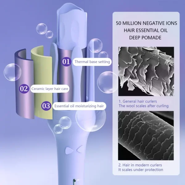 Smart Temperature Control Hair Curler (8)