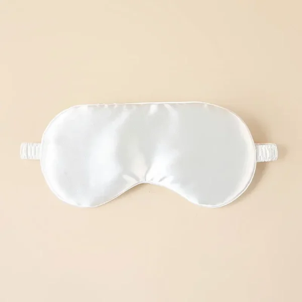 Soft and Breathable Pure Silk Cotton Facial Sleep Eye Mask (2)
