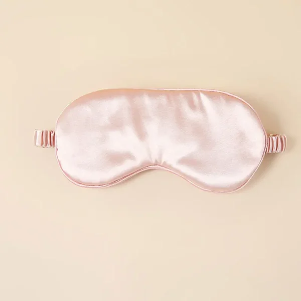 Soft and Breathable Pure Silk Cotton Facial Sleep Eye Mask (4)