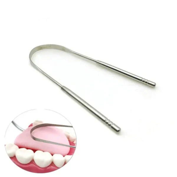 Stainless Steel Tongue Cleaners (6)