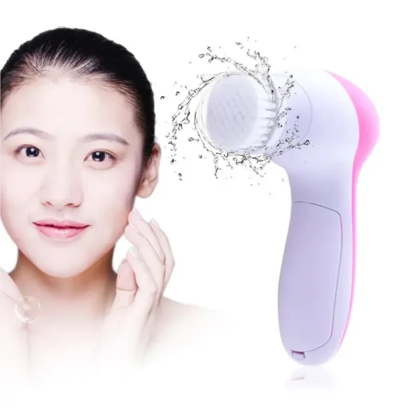 thumbnail image 2 of ZOUYUE 4 in 1 Facial Brush Face Scrubber for Deep Gentle Exfoliating Removing Blackhead Massaging Skin Care, 2 of 8