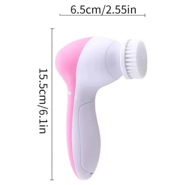 thumbnail image 4 of ZOUYUE 4 in 1 Facial Brush Face Scrubber for Deep Gentle Exfoliating Removing Blackhead Massaging Skin Care, 4 of 8